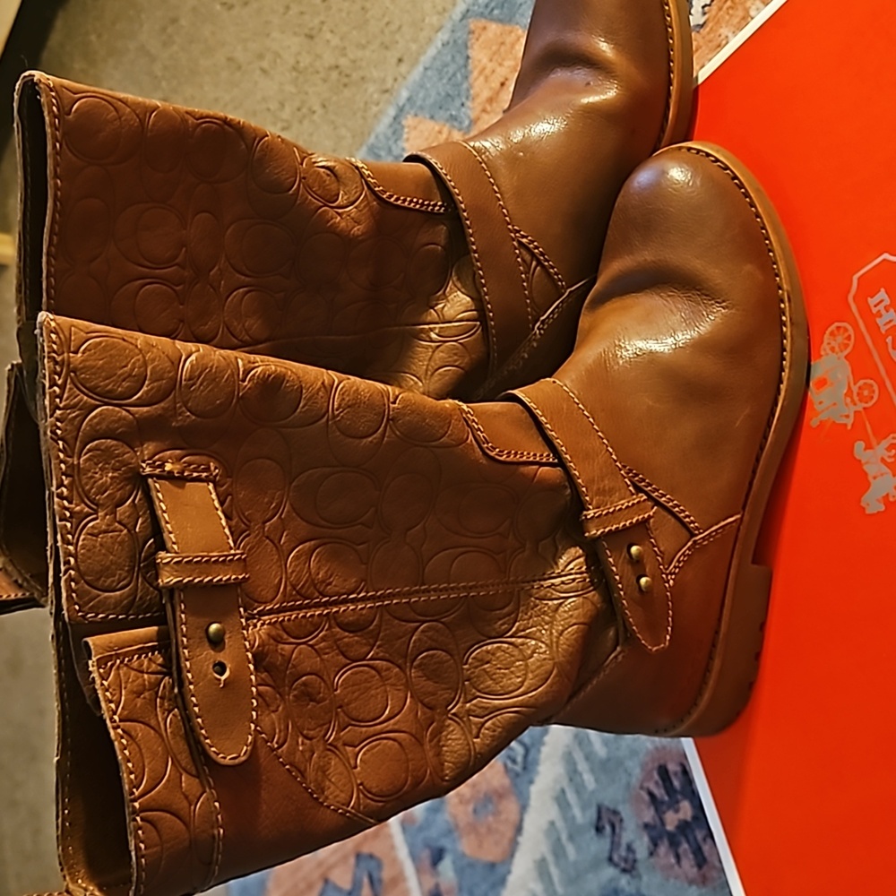 Coach Virginia Calf Boots